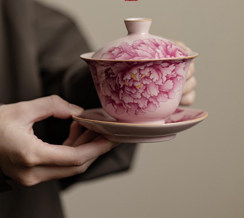 Thé Gaiwan - Pivoine