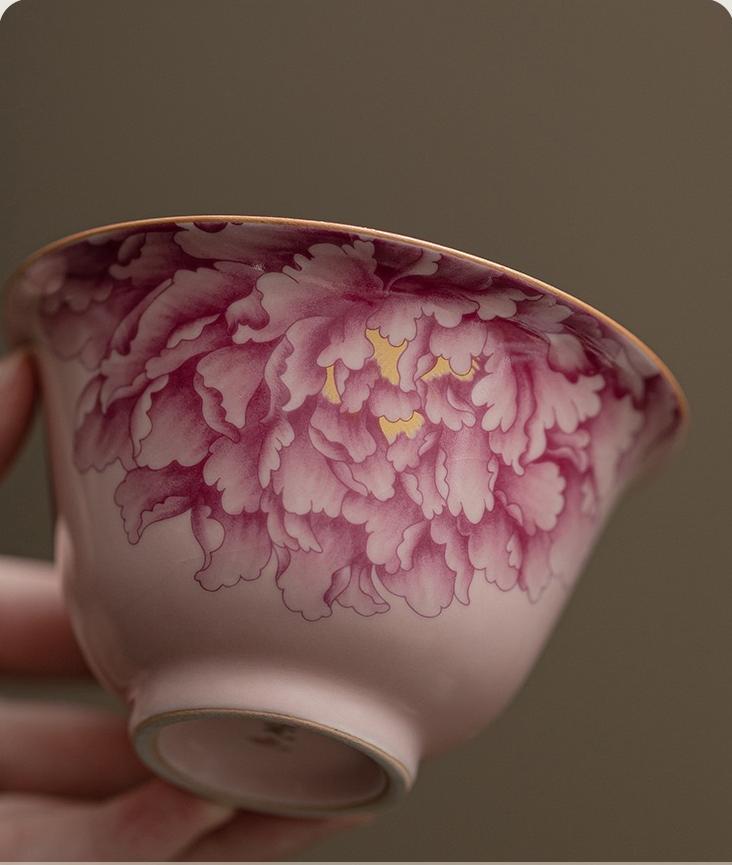 Thé Gaiwan - Pivoine