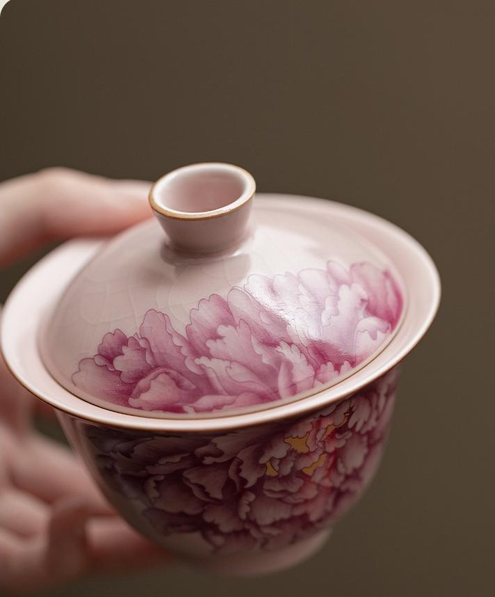 Thé Gaiwan - Pivoine