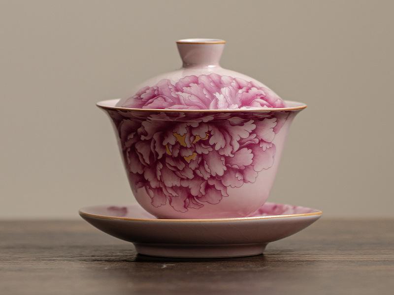 Thé Gaiwan - Pivoine